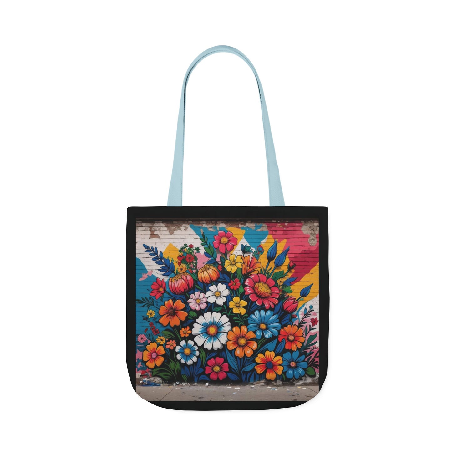 Artistic Surge - Eco-Friendly Canvas Tote Bag - FLOWERS