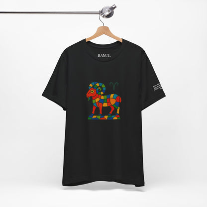 ARIES - T-shirt, The Zodiac in Colors