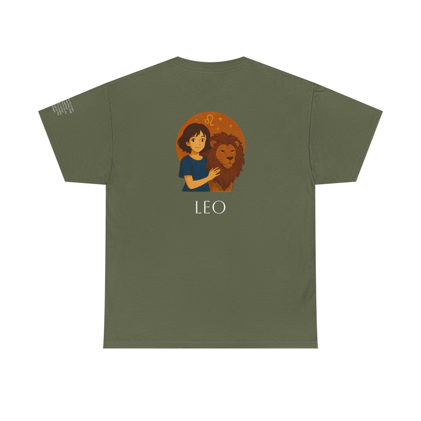 LEO - Dreamy Zodiac T-Shirts – The Magic of the Stars in Ghibli Style