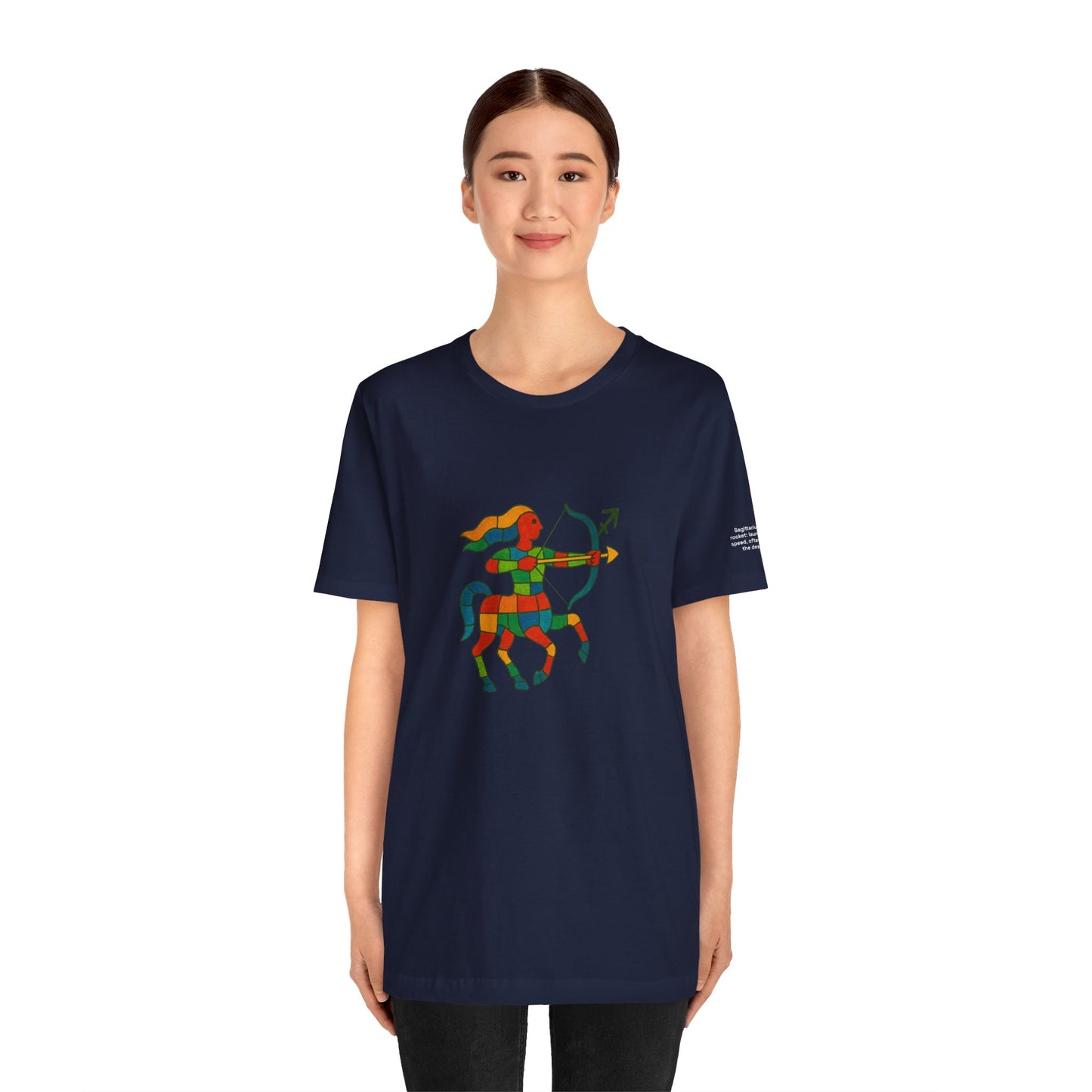 SAGITTARIUS - T-shirt, The Zodiac in Colors