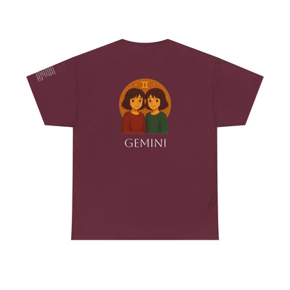 GEMINI - Dreamy Zodiac T-Shirts – The Magic of the Stars in Ghibli Style
