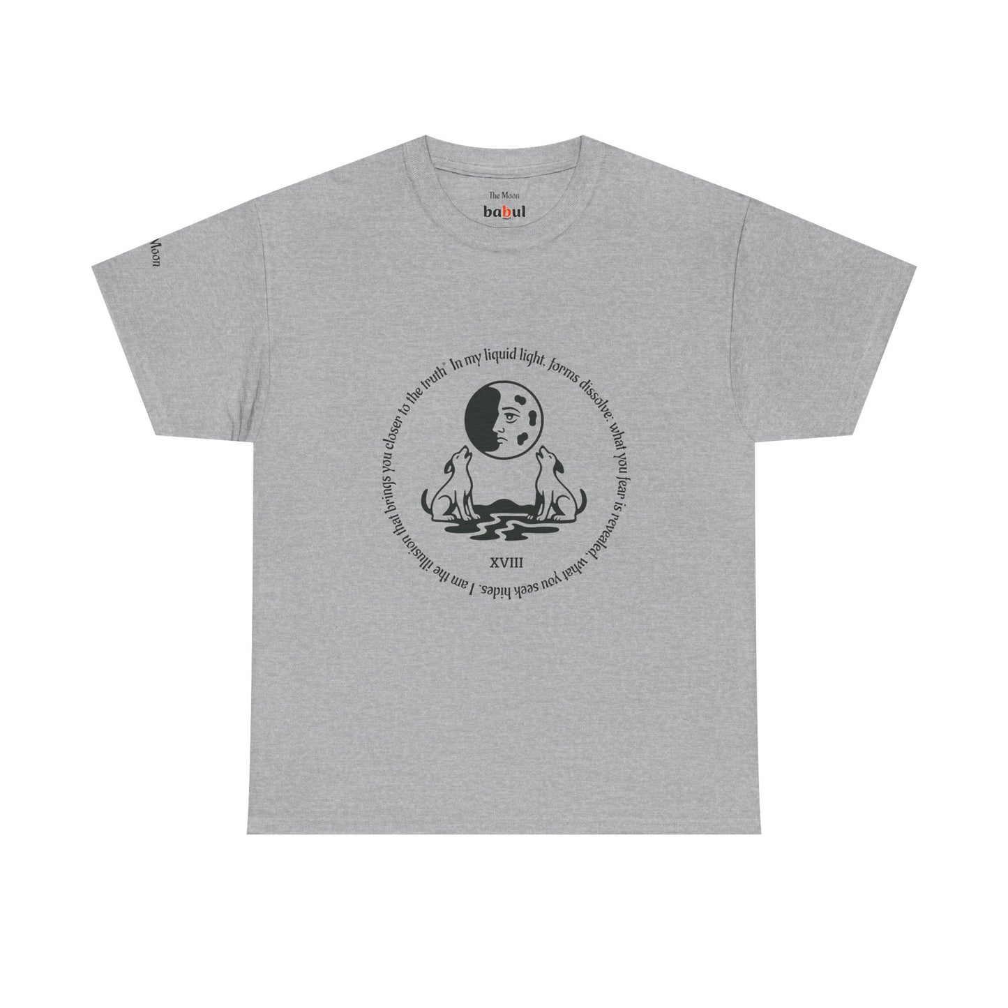 The Moon - ArcanaPop T-Shirt – Where Tarot Magic Meets Pop Art