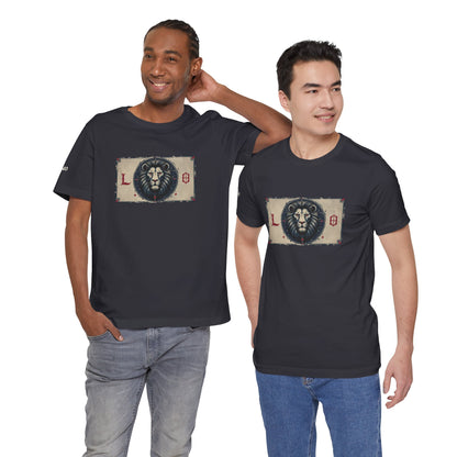 Leo - Gothic Zodiac T-Shirt. Zodiac in the Shadows