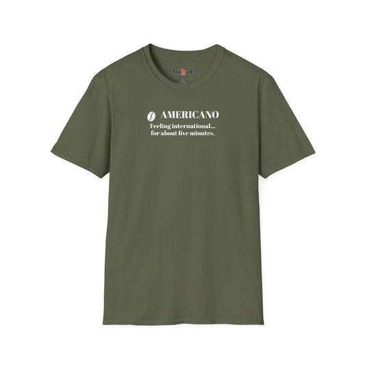 CoffeeTherapy T-Shirt – Irony Is the Best Cure (Right After Coffee)