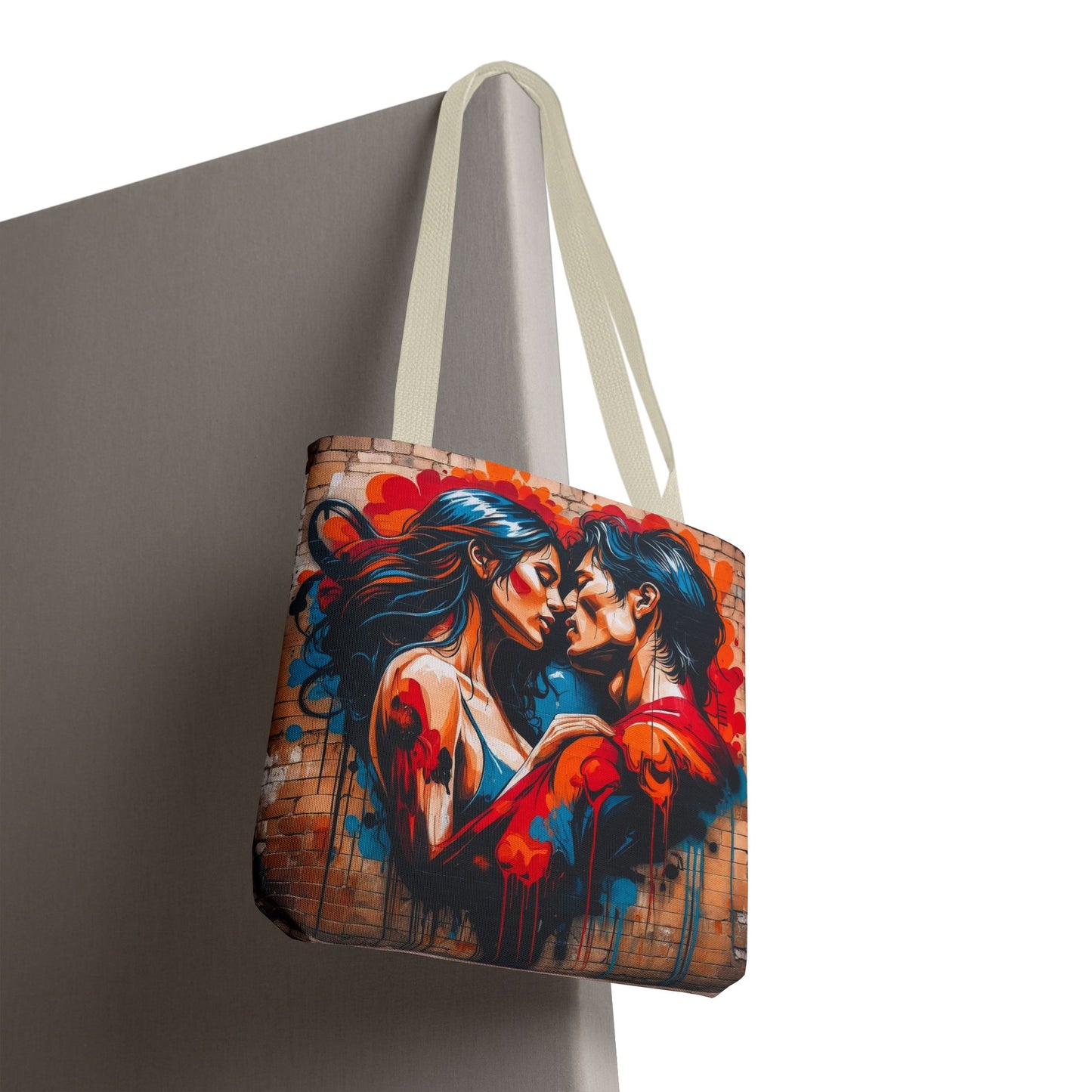 Artistic Surge - Eco-Friendly Canvas Tote Bag - LOVERS