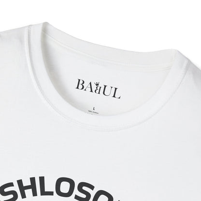 Fishlosophy Unisex T-Shirt - Ocean Vibes and Life's Questions Design - A Smart Fish Knows That Not Everything Is As It Seems