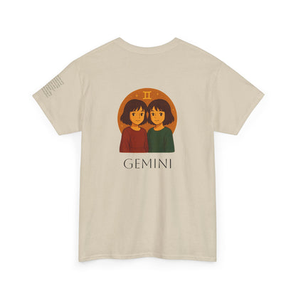 GEMINI - Dreamy Zodiac T-Shirts – The Magic of the Stars in Ghibli Style