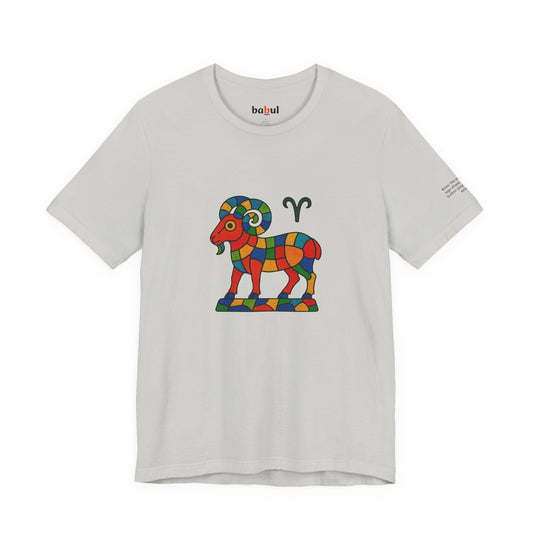ARIES - T-shirt, The Zodiac Signs According to Saint Phalle