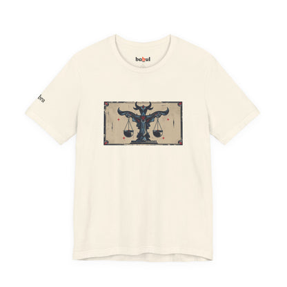 Libra - Gothic Zodiac T-Shirt. Zodiac in the Shadows
