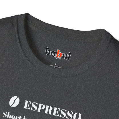 CoffeeTherapy T-Shirt – Irony Is the Best Cure (Right After Coffee)
