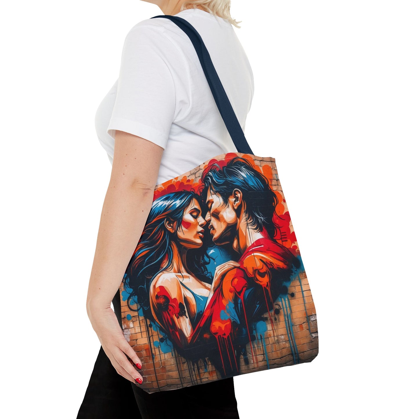 Artistic Surge - Eco-Friendly Canvas Tote Bag - LOVERS