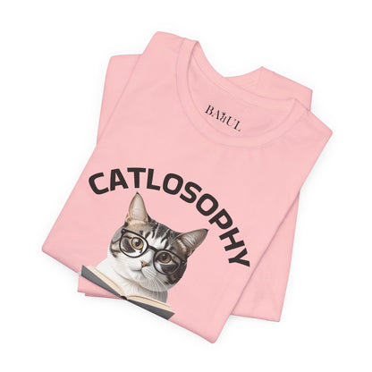 Catlosophy Unisex Jersey Short Sleeve Tee –  "You can't please everyone" Design