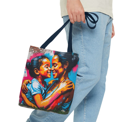 Artistic Surge - Eco-Friendly Canvas Tote Bag - SMILING HUG