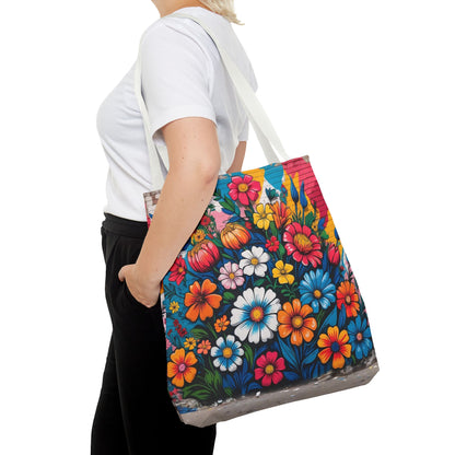 Artistic Surge - Eco-Friendly Canvas Tote Bag - FLOWERS