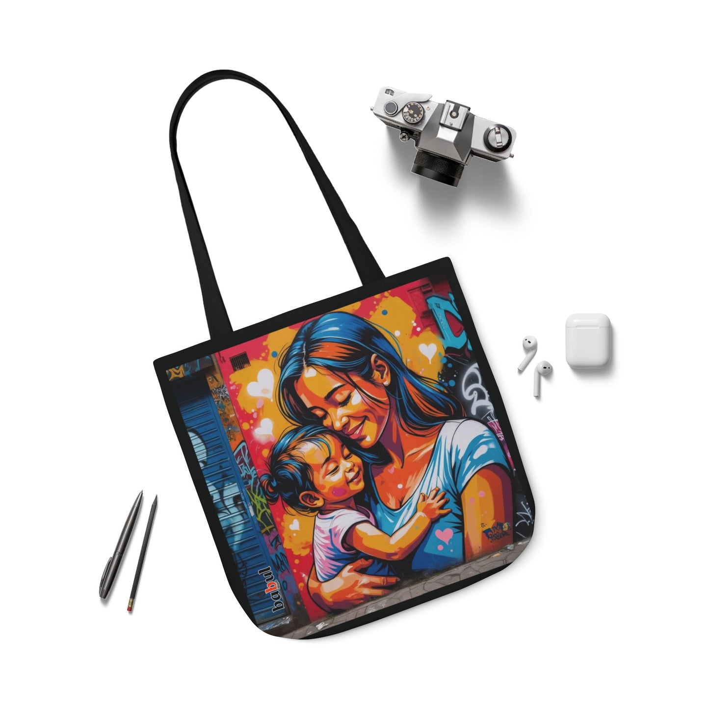 Artistic Surge - Eco-Friendly Canvas Tote Bag - HUG