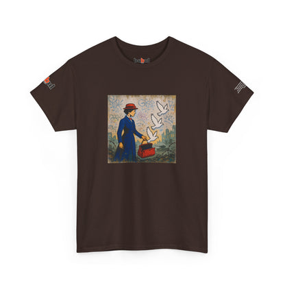 Rebel Graphic Tee - Unisex Heavy Cotton T-Shirt for the Wild at Heart. Rebel Tees, Born to Be Worn