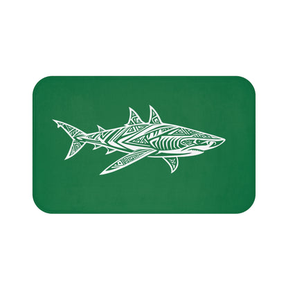 Tribal Bath Mat. Ocean Energy, Tribal Style