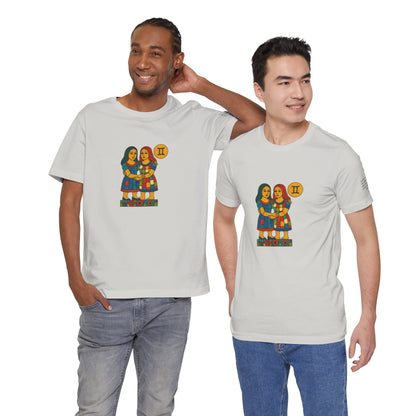 GEMINI - T-shirt, The Zodiac in Colors