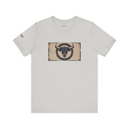 Taurus - Gothic Zodiac T-Shirt. Zodiac in the Shadows