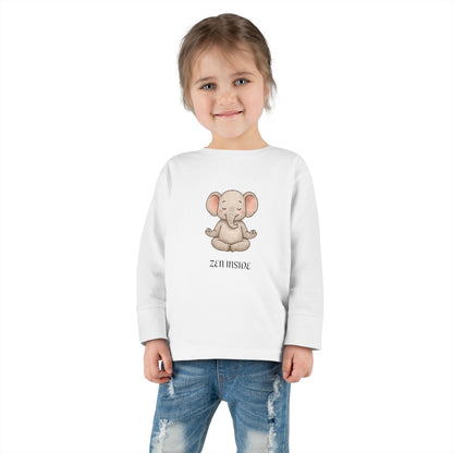 Zen Inside Long Sleeve Tee - ELEPHANT