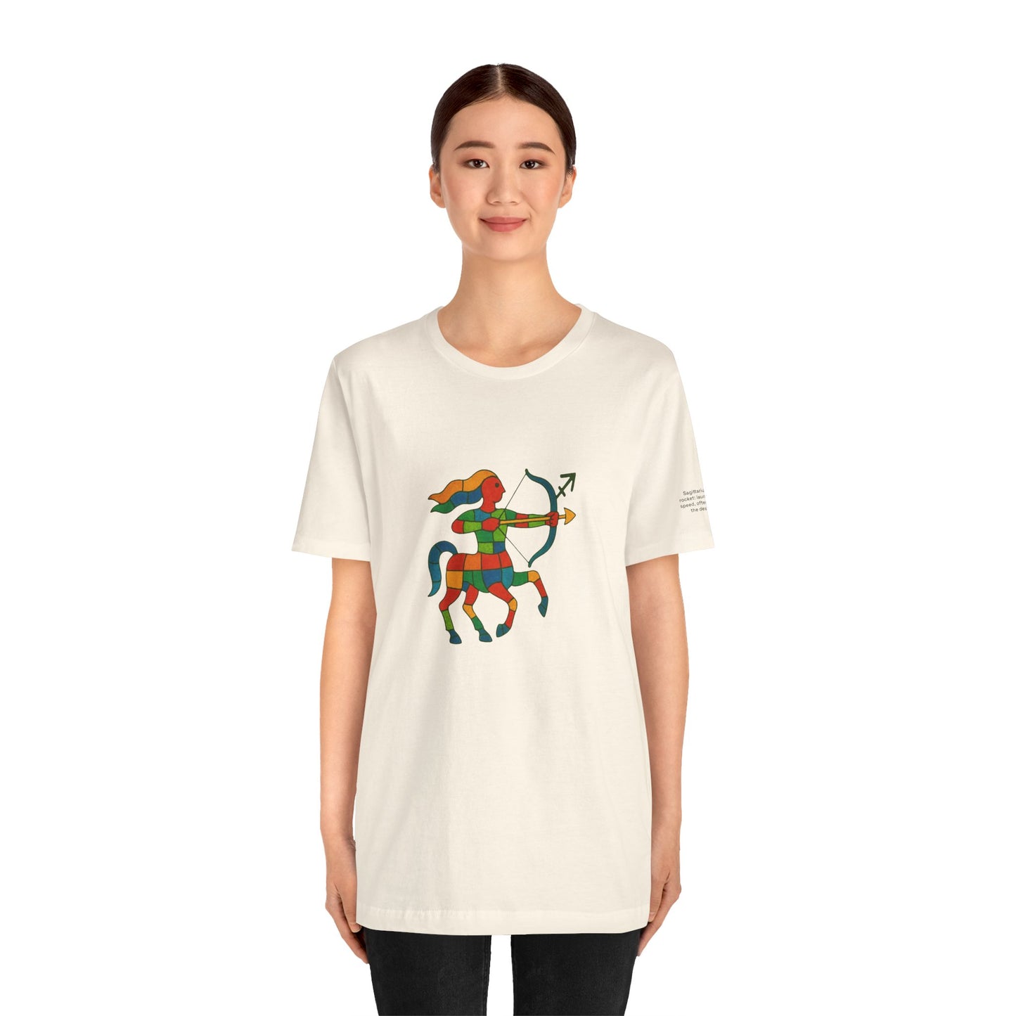 SAGITTARIUS - T-shirt, The Zodiac in Colors