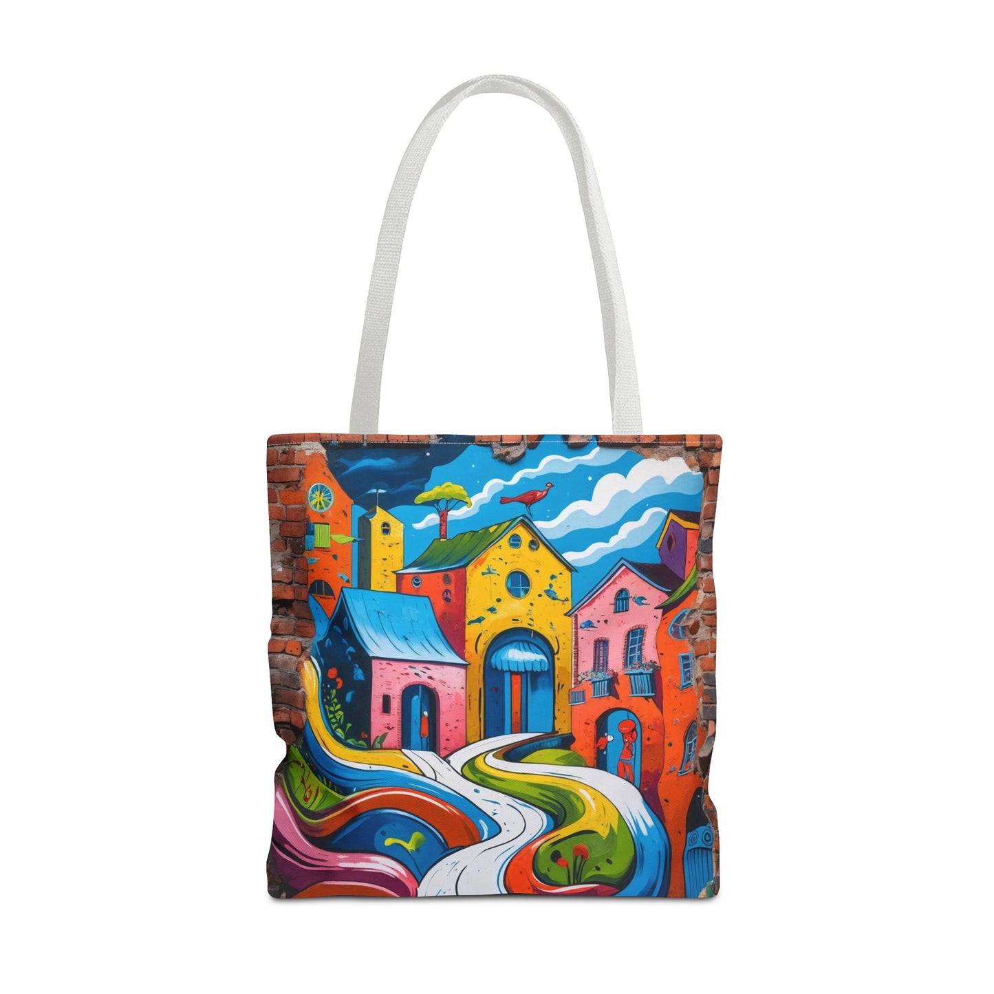 Artistic Surge - Eco-Friendly Canvas Tote Bag - HOUSES