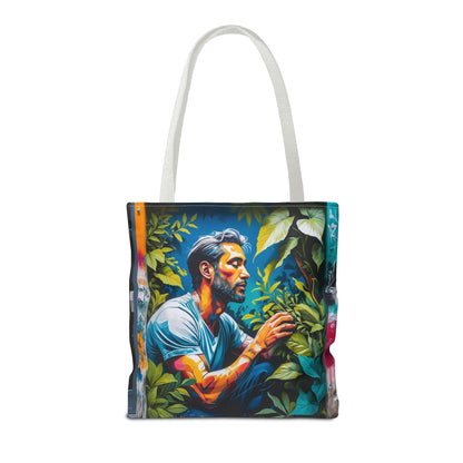 Artistic Surge - Eco-Friendly Canvas Tote Bag - LOVE FOR NATURE