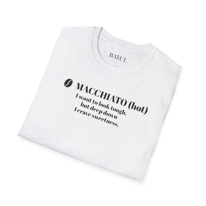 CoffeeTherapy T-Shirt – Irony Is the Best Cure (Right After Coffee)