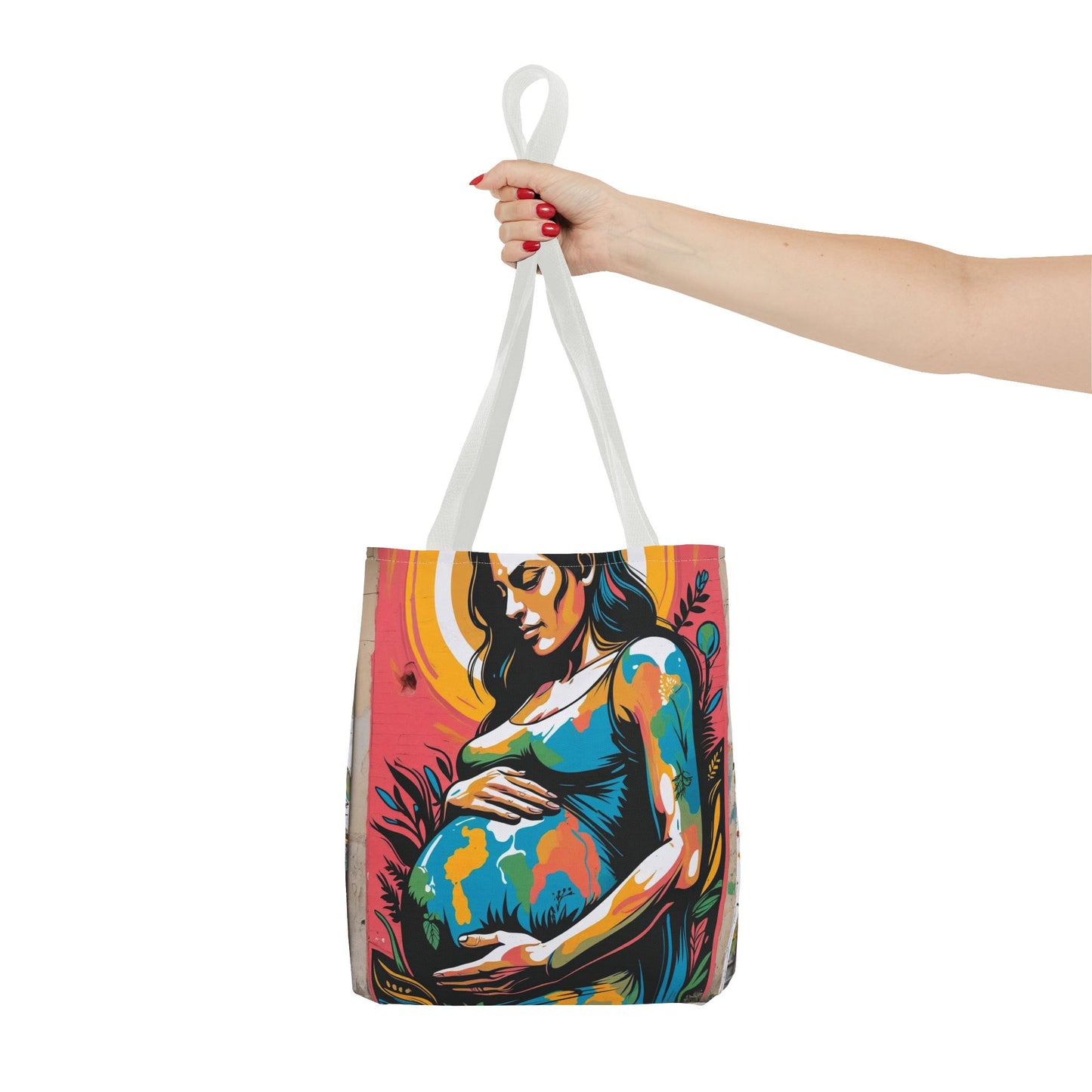 Artistic Surge - Eco-Friendly Canvas Tote Bag - MATERNITY
