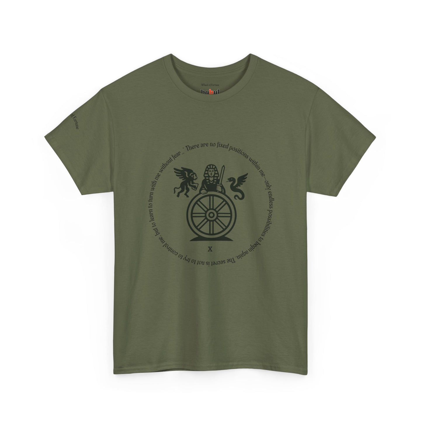 Wheel of Fortune - ArcanaPop T-Shirt – Where Tarot Magic Meets Pop Art