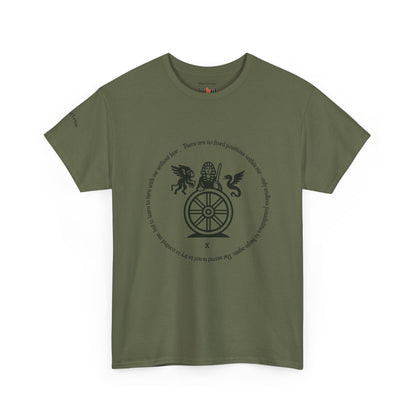 Wheel of Fortune - ArcanaPop T-Shirt – Where Tarot Magic Meets Pop Art