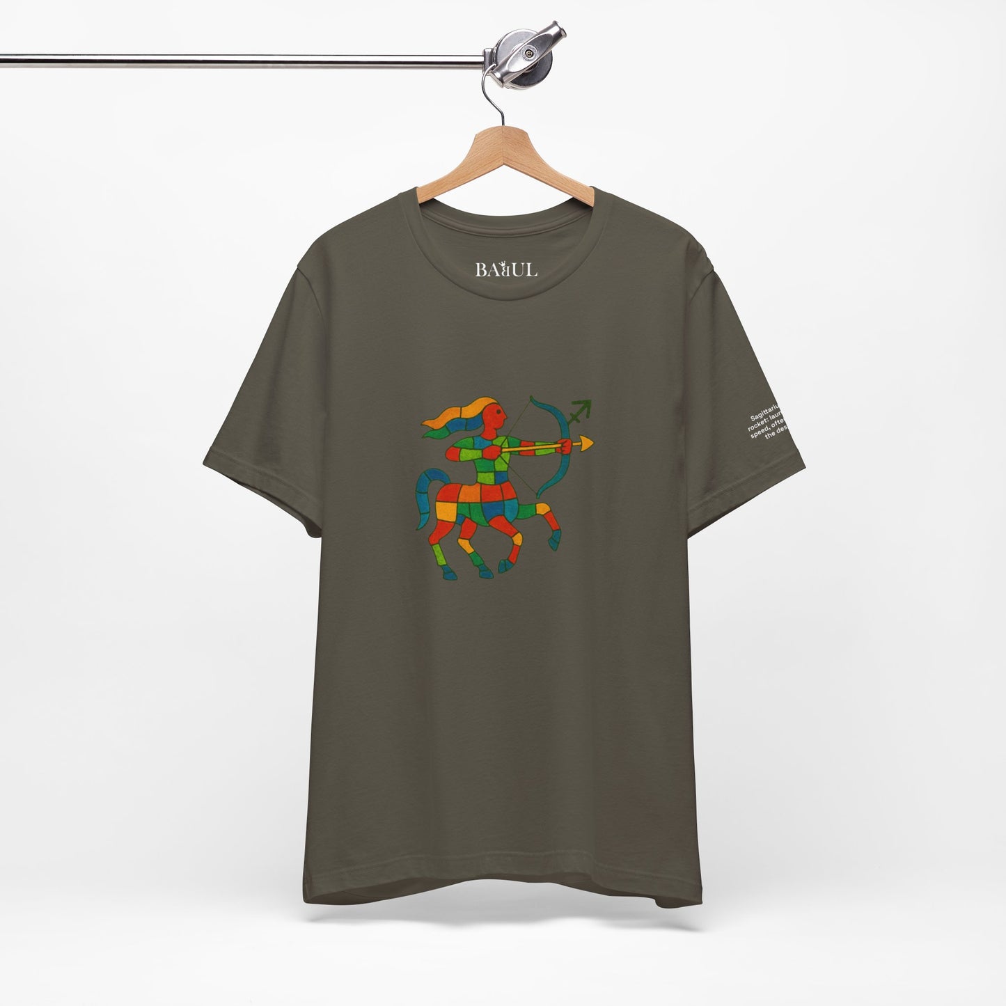 SAGITTARIUS - T-shirt, The Zodiac in Colors