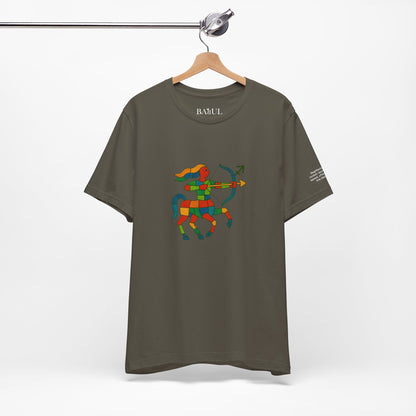 SAGITTARIUS - T-shirt, The Zodiac in Colors