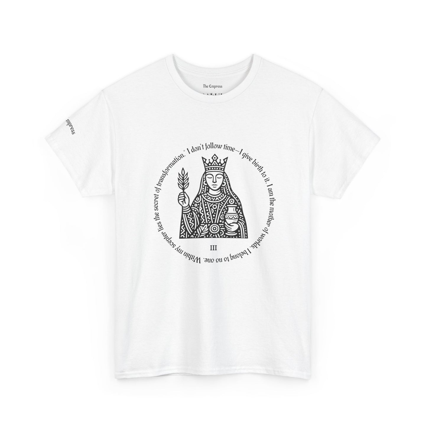 The Empress - ArcanaPop T-Shirt – Where Tarot Magic Meets Pop Art