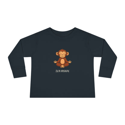 Zen Inside Long Sleeve Tee - MONKEY