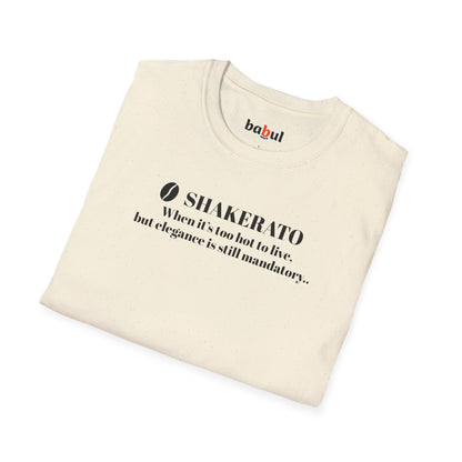 CoffeeTherapy T-Shirt – Irony Is the Best Cure (Right After Coffee)