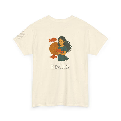 PISCES - Dreamy Zodiac T-Shirts – The Magic of the Stars in Ghibli Style