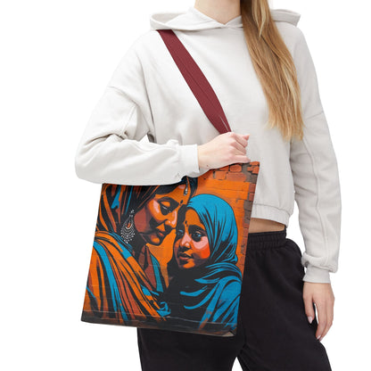 Artistic Surge - Eco-Friendly Canvas Tote Bag - TENDERNESS