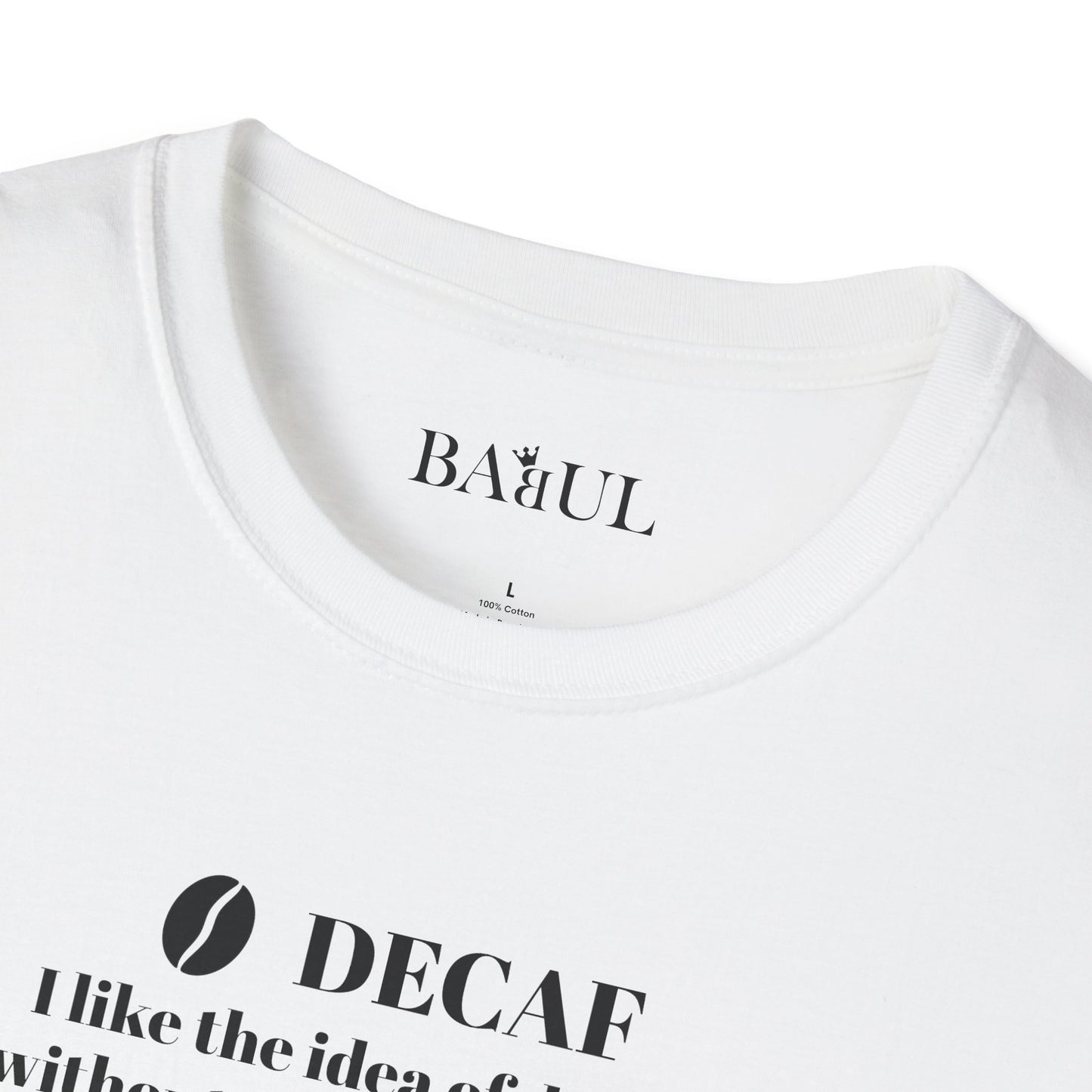 CoffeeTherapy T-Shirt – Irony Is the Best Cure (Right After Coffee)