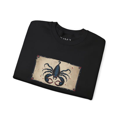 Scorpio - Gothic Zodiac Blue Sweatshirt