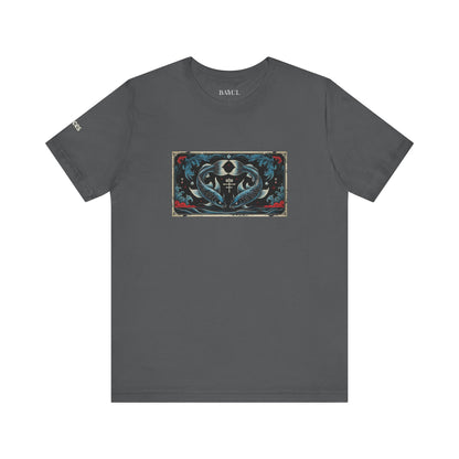 Pisces - Gothic Zodiac T-Shirt. Zodiac in the Shadows