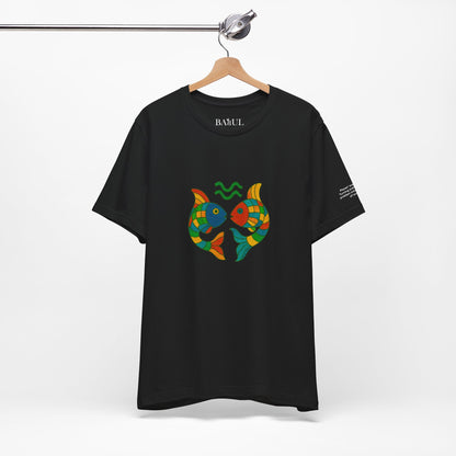 PISCES - T-shirt, The Zodiac in Colors