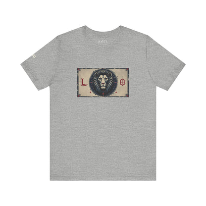 Leo - Gothic Zodiac T-Shirt. Zodiac in the Shadows