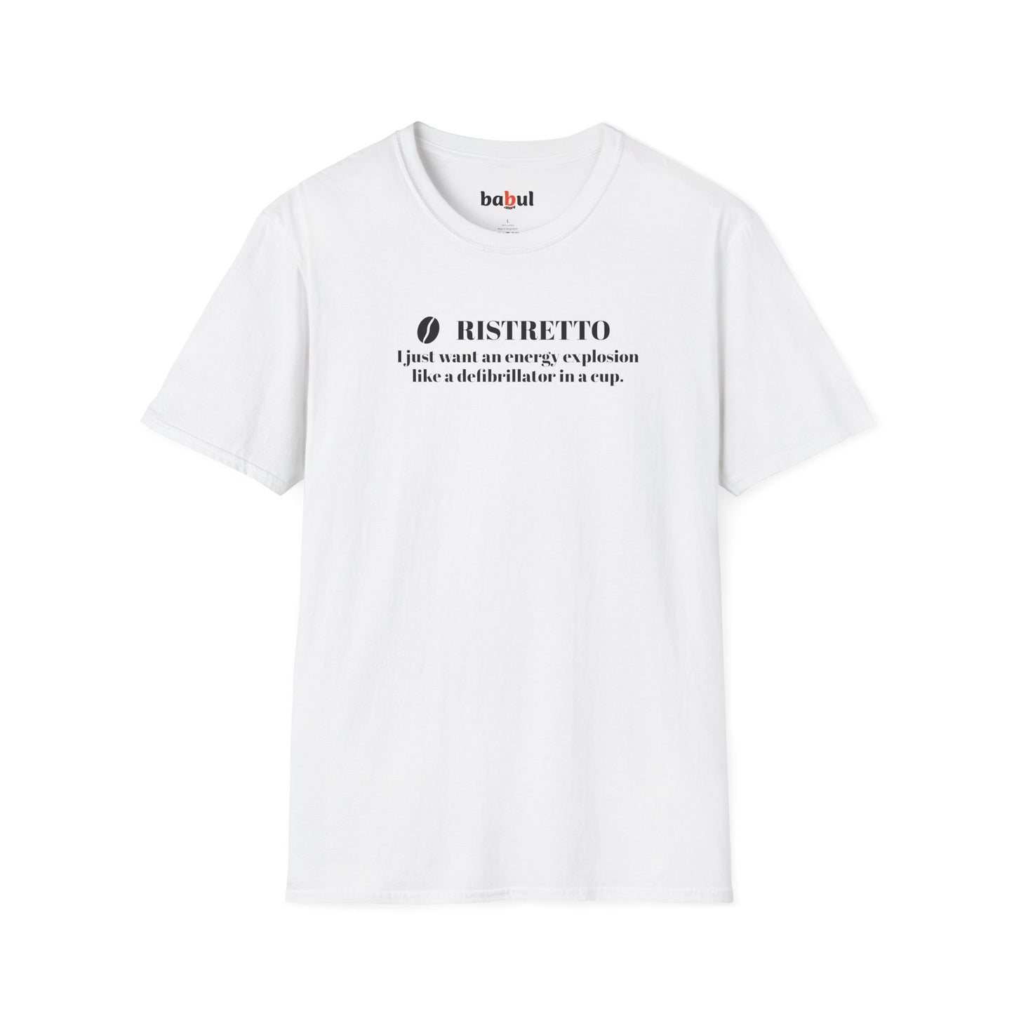 CoffeeTherapy T-Shirt – Irony Is the Best Cure (Right After Coffee)