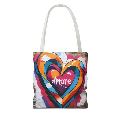 Artistic Surge - Eco-Friendly Canvas Tote Bag - HEART