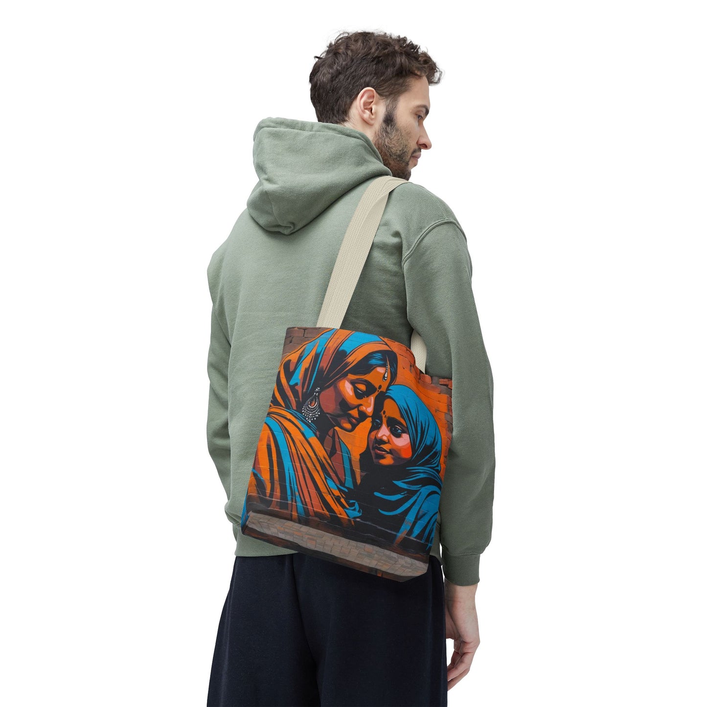 Artistic Surge - Eco-Friendly Canvas Tote Bag - TENDERNESS