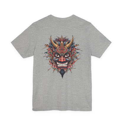 The Bold Oni Mask Streetwear T-Shirt