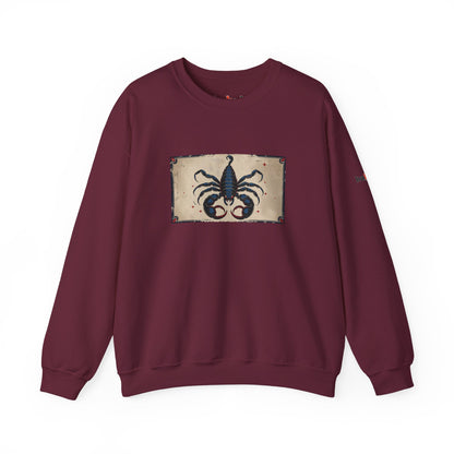 Scorpio - Gothic Zodiac Blue Sweatshirt