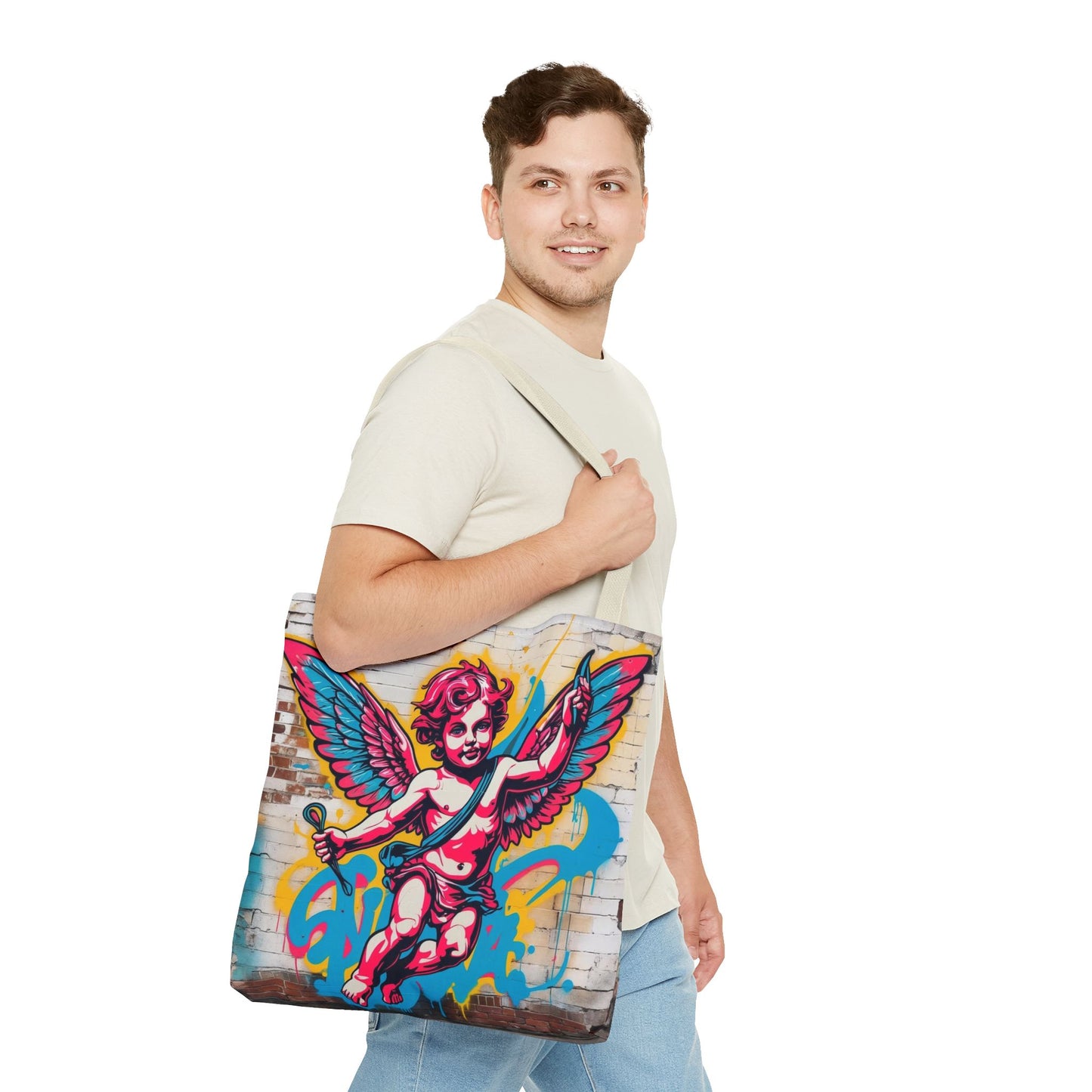 Artistic Surge - Eco-Friendly Canvas Tote Bag - ANGEL