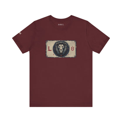 Leo - Gothic Zodiac T-Shirt. Zodiac in the Shadows